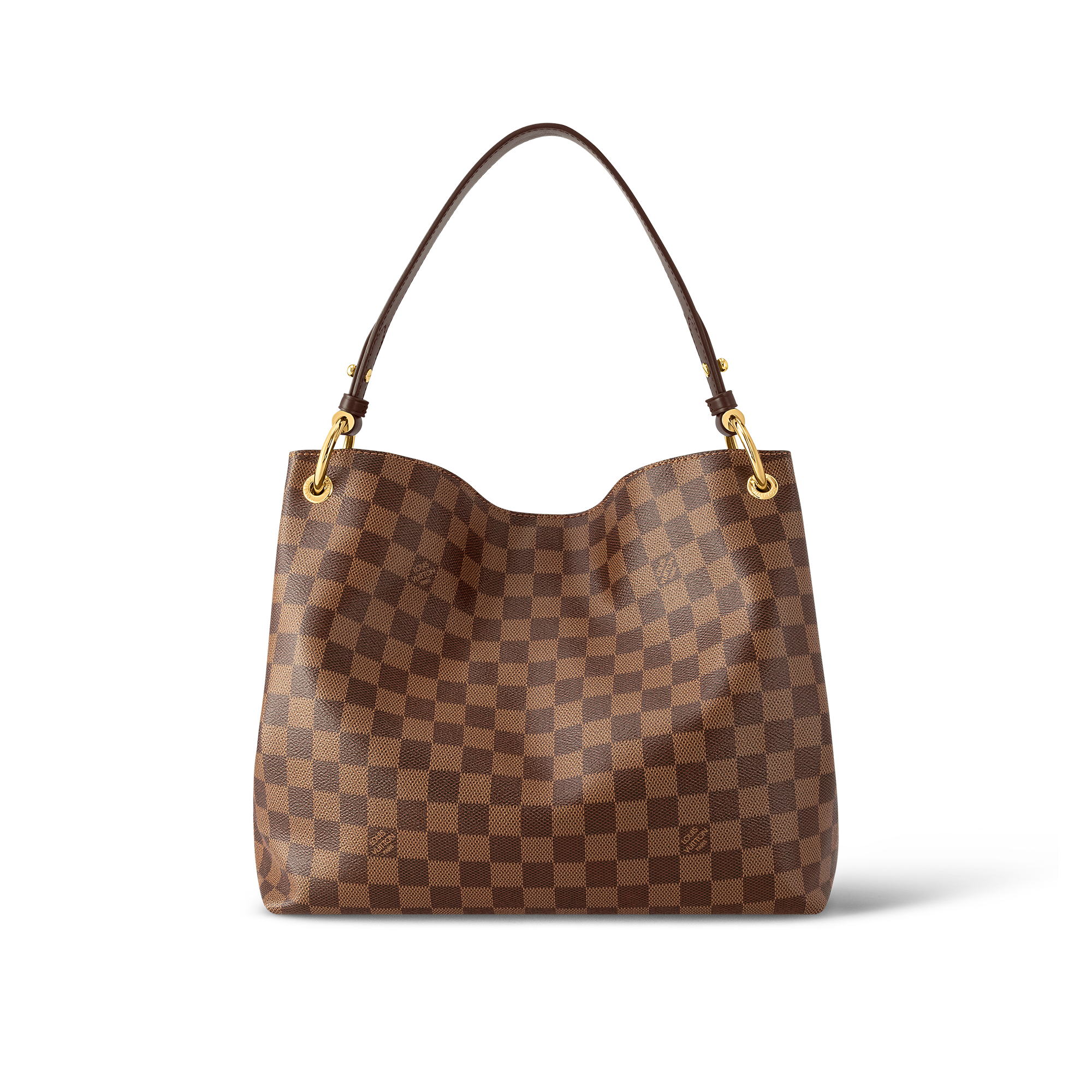 Graceful PM Damier Ebene Women Handbags LOUIS VUITTON